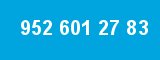 952 601 27 83 952 601 27 83